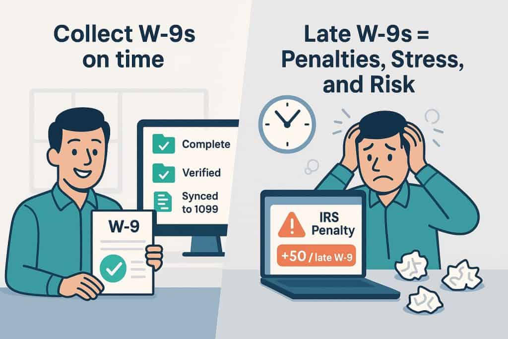 Why Late W-9 Collection Costs Businesses More Than They Think | GetW9 ...